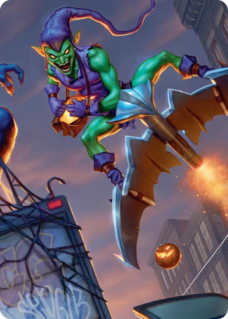 Green Goblin, Nemesis Art Card [Marvel's Spider-Man Art Series] | Shuffle n Cut Hobbies & Games