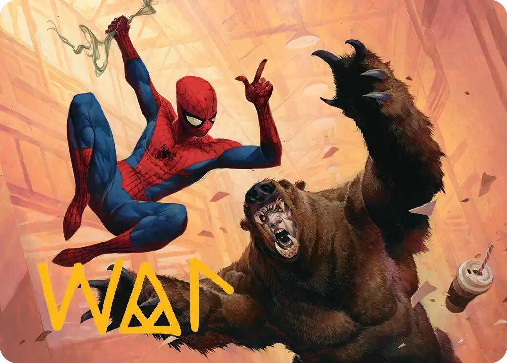 Wisecrack Art Card (Gold-Stamped Signature) [Marvel's Spider-Man Art Series] | Shuffle n Cut Hobbies & Games