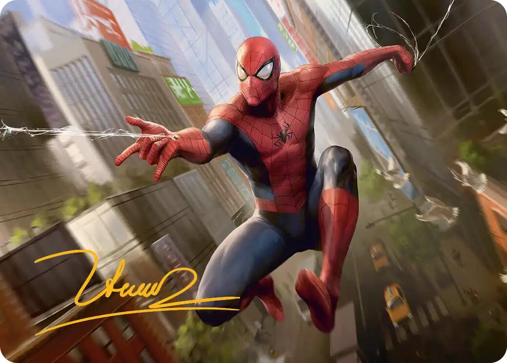 Amazing Spider-Man Art Card (24/54) (Gold-Stamped Signature) [Marvel's Spider-Man Art Series] | Shuffle n Cut Hobbies & Games