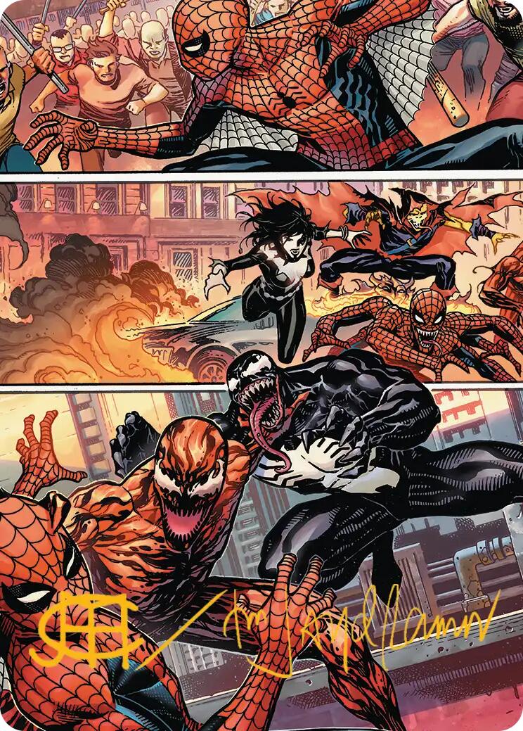 Maximum Carnage Art Card (Gold-Stamped Signature) [Marvel's Spider-Man Art Series] | Shuffle n Cut Hobbies & Games