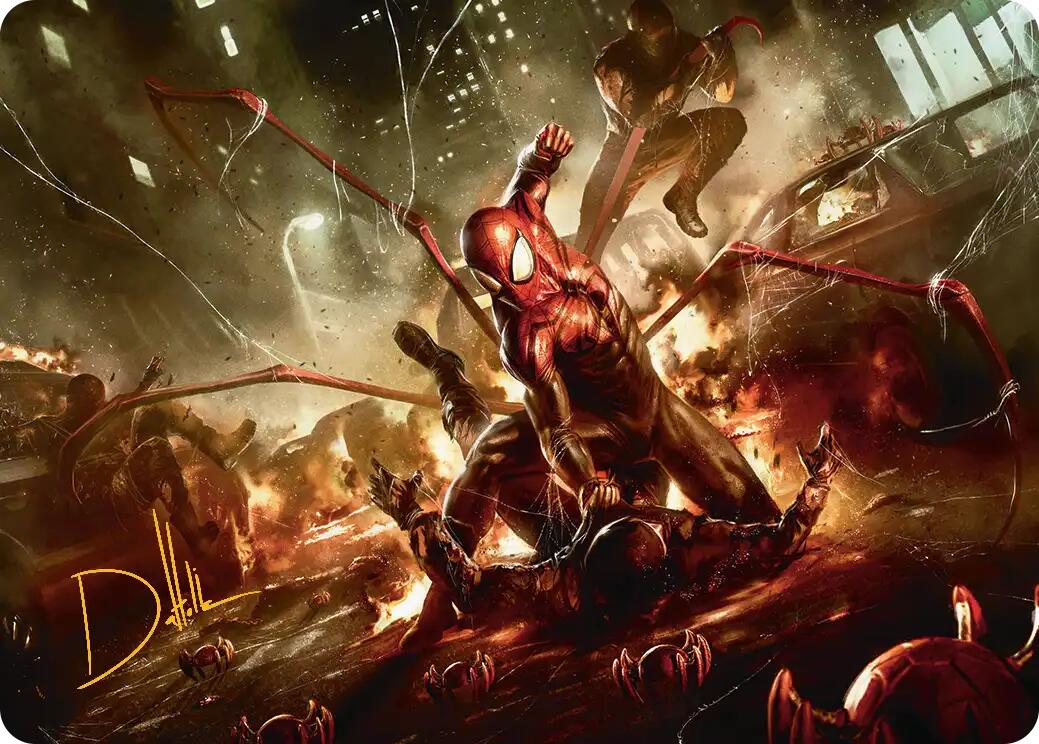 Superior Spider-Man Art Card (Gold-Stamped Signature) [Marvel's Spider-Man Art Series] | Shuffle n Cut Hobbies & Games