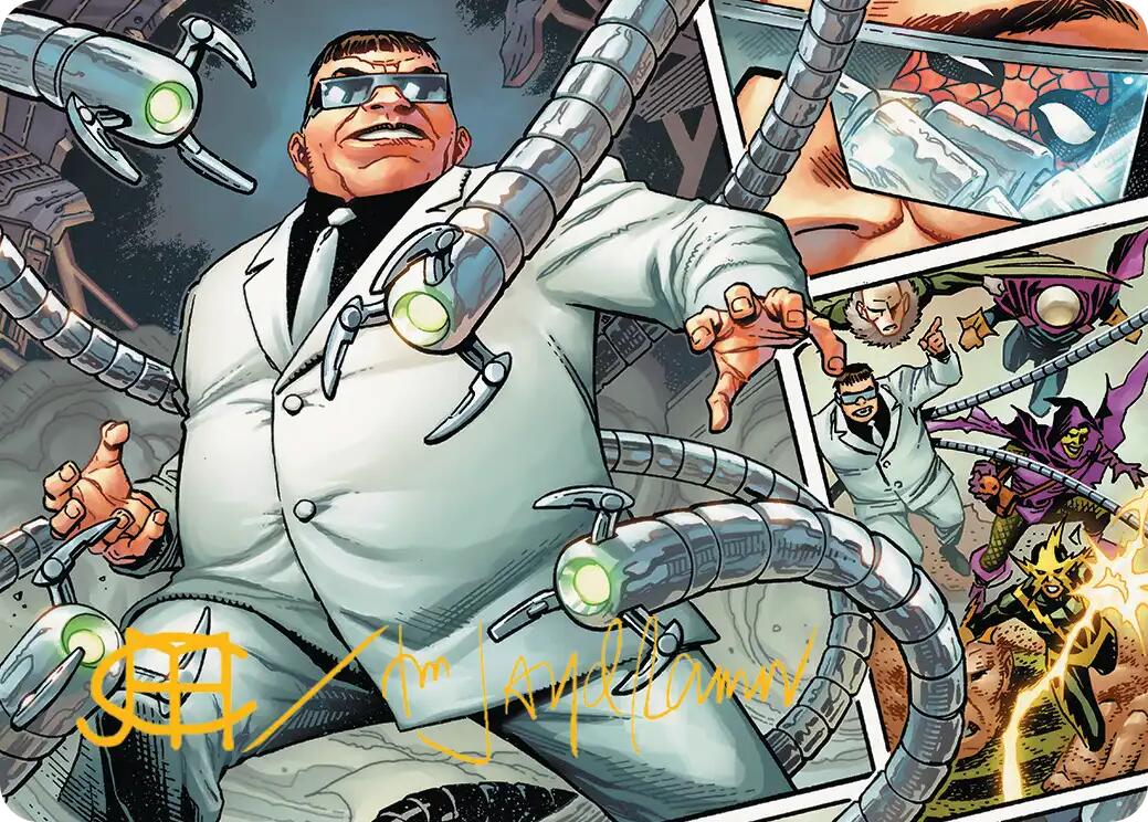 Doctor Octopus, Master Planner Art Card (48/54) (Gold-Stamped Signature) [Marvel's Spider-Man Art Series] | Shuffle n Cut Hobbies & Games