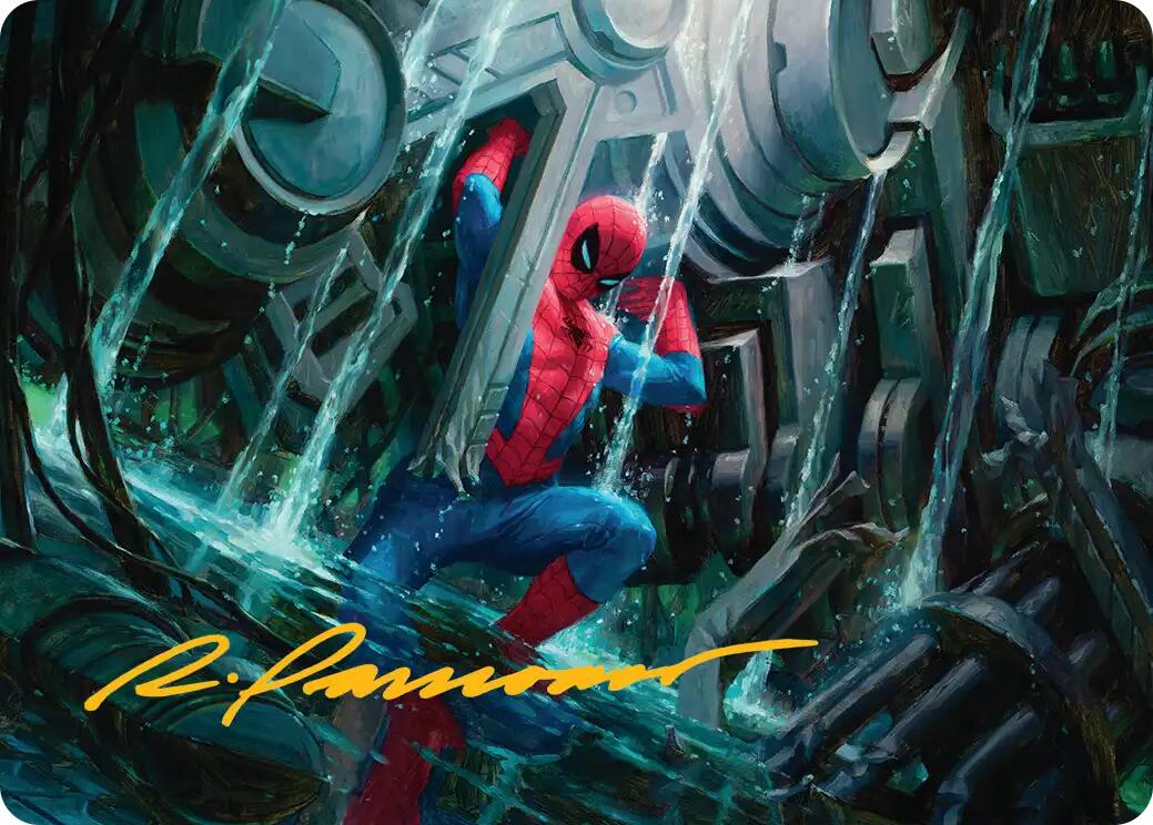 Strength of Will Art Card (Gold-Stamped Signature) [Marvel's Spider-Man Art Series] | Shuffle n Cut Hobbies & Games
