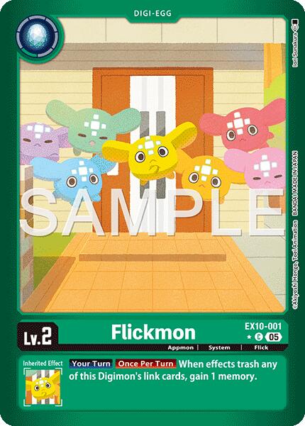 Flickmon [EX10-001] (Limited Foil) [Sinister Order] | Shuffle n Cut Hobbies & Games