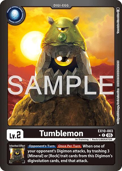 Tumblemon [EX10-003] (Limited Foil) [Sinister Order] | Shuffle n Cut Hobbies & Games