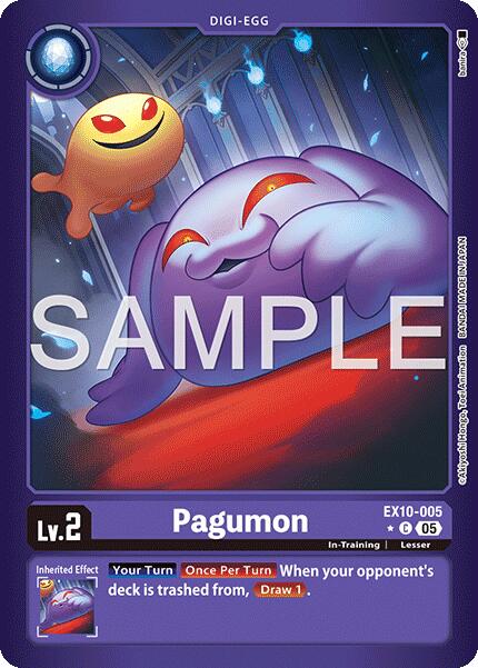 Pagumon [EX10-005] (Limited Foil) [Sinister Order] | Shuffle n Cut Hobbies & Games