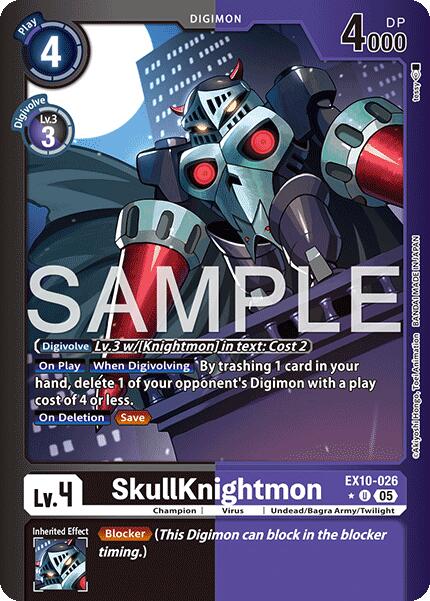 SkullKnightmon [EX10-026] (Limited Foil) [Sinister Order] | Shuffle n Cut Hobbies & Games