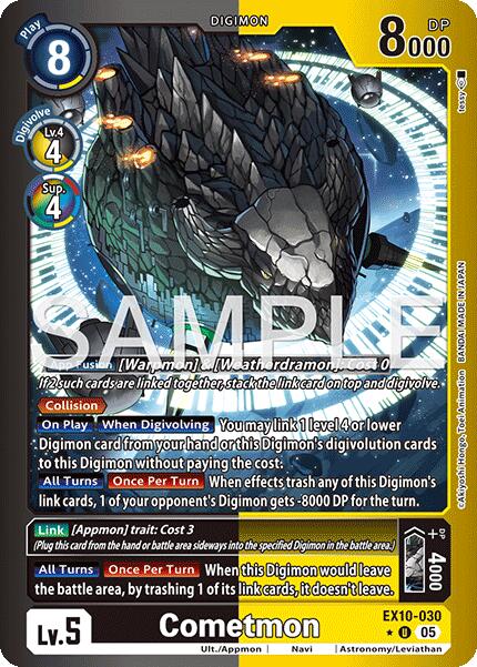 Cometmon [EX10-030] (Limited Foil) [Sinister Order] | Shuffle n Cut Hobbies & Games