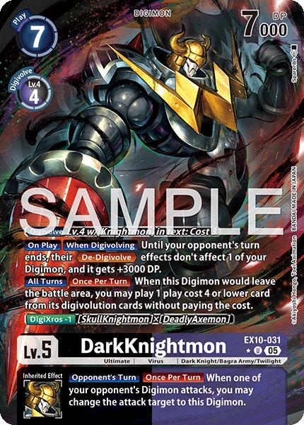 DarkKnightmon [EX10-031] (Alternate Art) [Sinister Order] | Shuffle n Cut Hobbies & Games