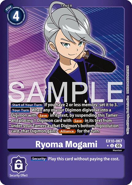 Ryoma Mogami [EX10-067] (Limited Foil) [Sinister Order] | Shuffle n Cut Hobbies & Games