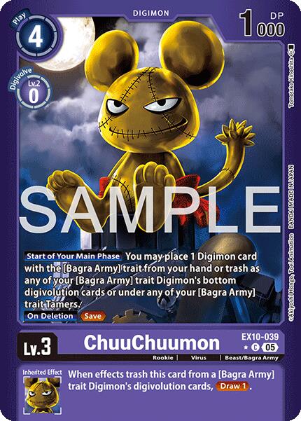 ChuuChuumon [EX10-039] (Limited Foil) [Sinister Order] | Shuffle n Cut Hobbies & Games