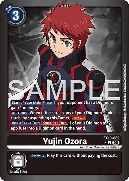 Yujin Ozora [EX10-062] (Limited Foil) [Sinister Order] | Shuffle n Cut Hobbies & Games