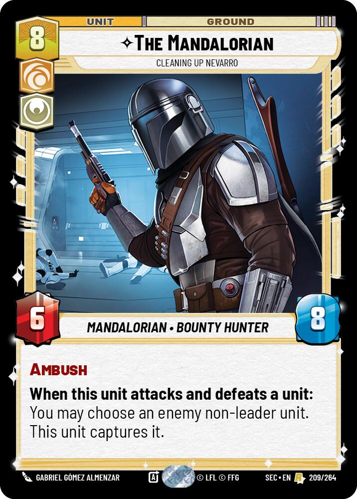 The Mandalorian - Cleaning up Nevarro (209/264) (209/264) [Secrets of Power] | Shuffle n Cut Hobbies & Games