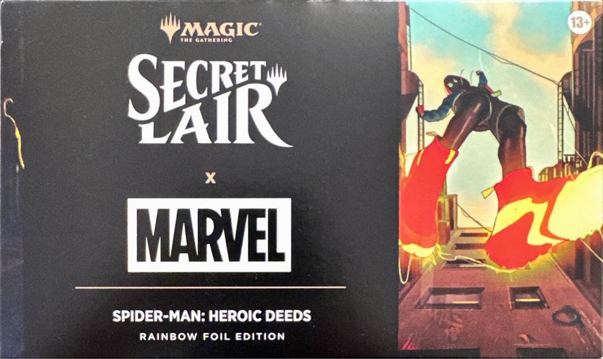 Secret Lair Drop: Secret Lair x Marvel's Spider-Man: Heroic Deeds (Rainbow Foil Edition)