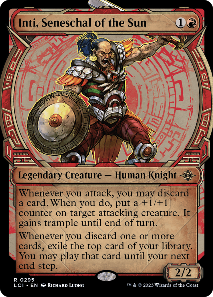 Inti, Seneschal of the Sun (Showcase) [The Lost Caverns of Ixalan] | Shuffle n Cut Hobbies & Games