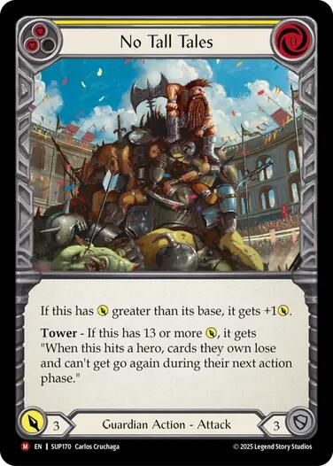 No Tall Tales [SUP170] (Super Slam) | Shuffle n Cut Hobbies & Games