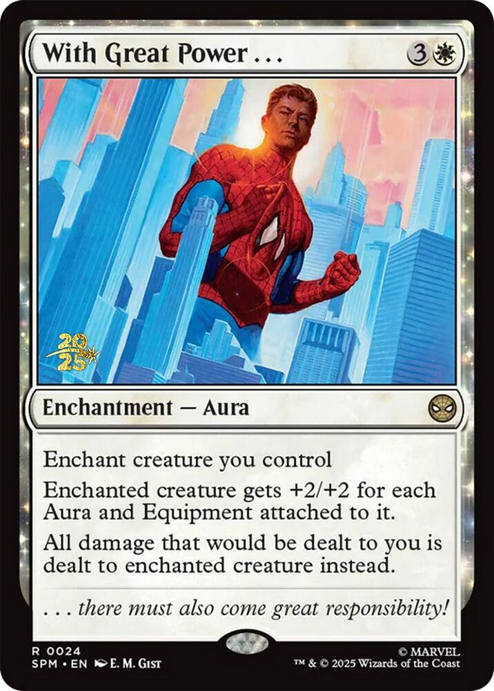 With Great Power . . . [Marvel's Spider-Man Prerelease Promos] | Shuffle n Cut Hobbies & Games