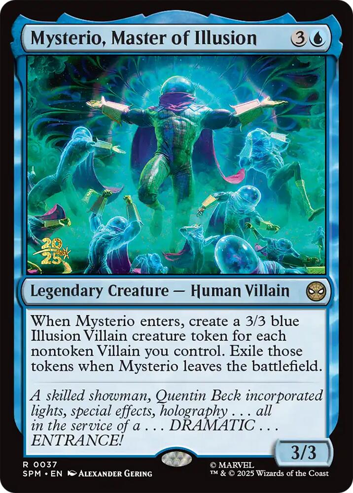 Mysterio, Master of Illusion [Marvel's Spider-Man Prerelease Promos] | Shuffle n Cut Hobbies & Games