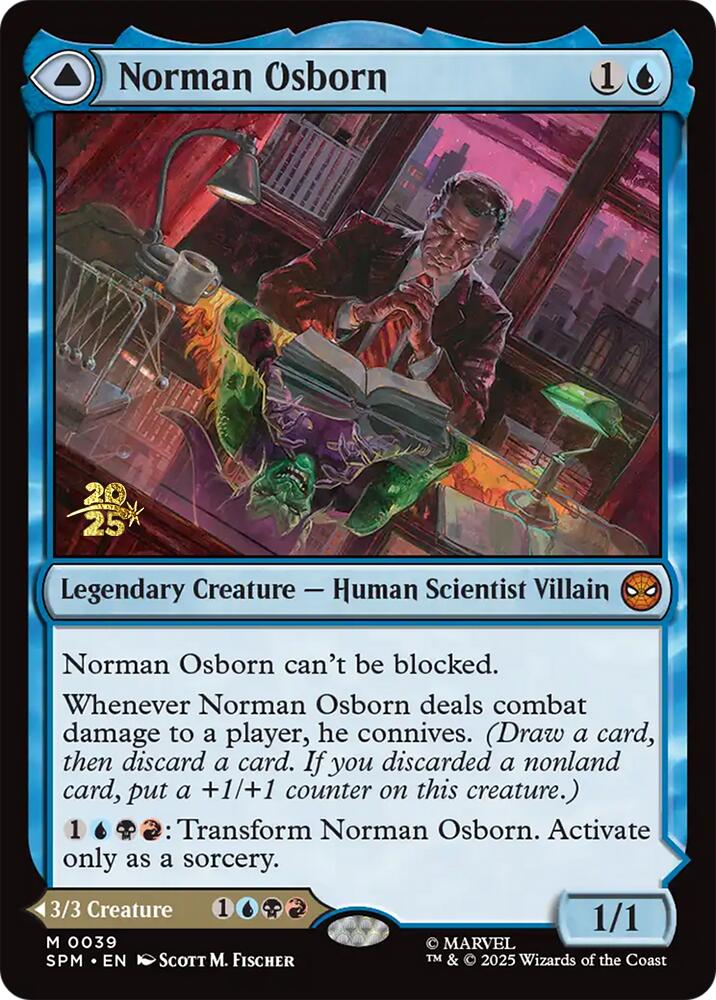 Norman Osborn [Marvel's Spider-Man Prerelease Promos] | Shuffle n Cut Hobbies & Games