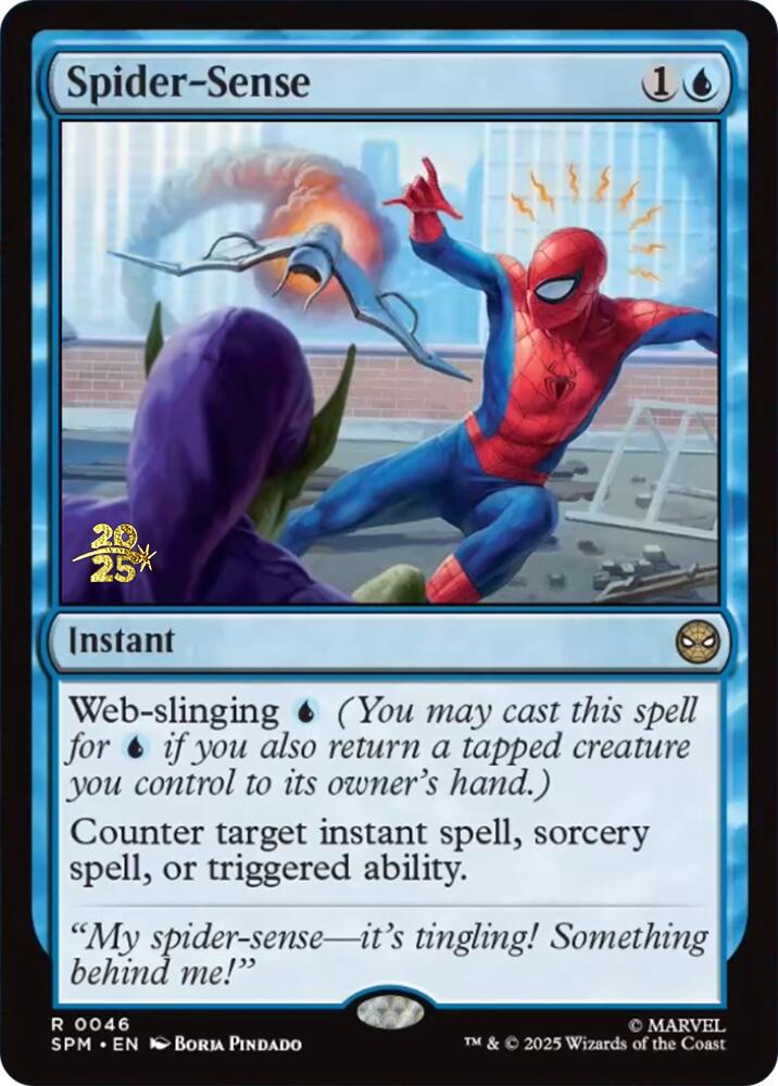 Spider-Sense [Marvel's Spider-Man Prerelease Promos] | Shuffle n Cut Hobbies & Games