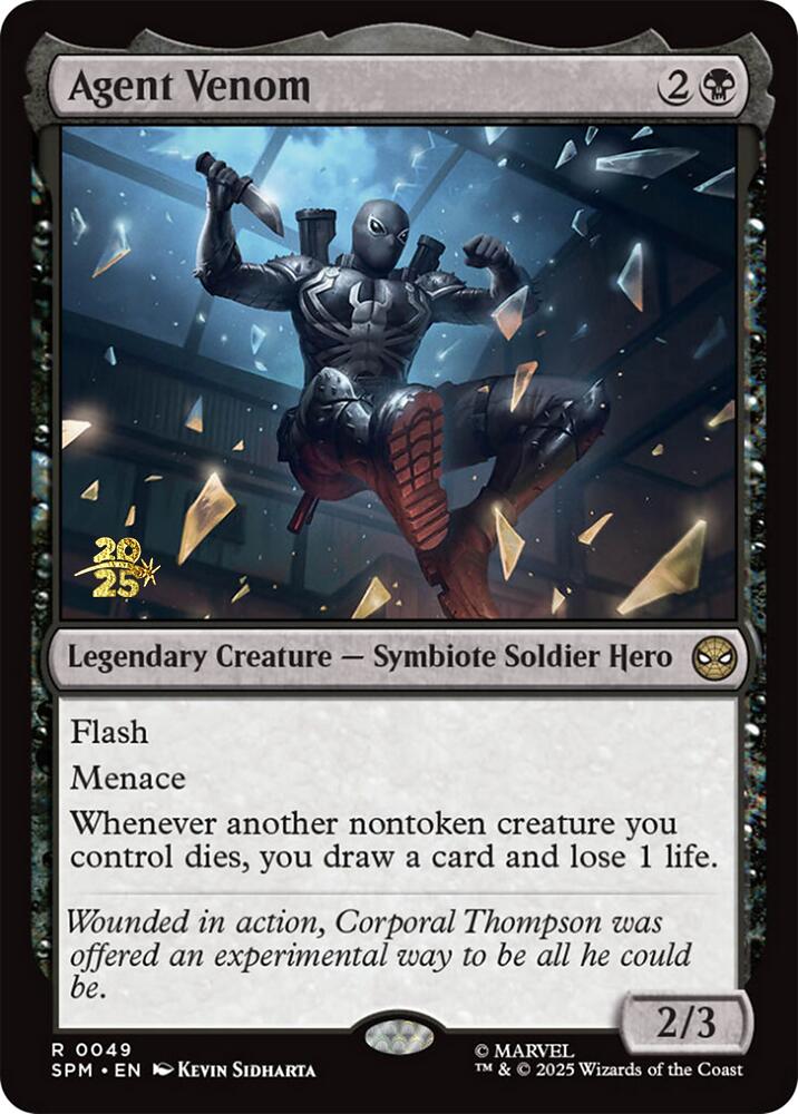 Agent Venom [Marvel's Spider-Man Prerelease Promos] | Shuffle n Cut Hobbies & Games
