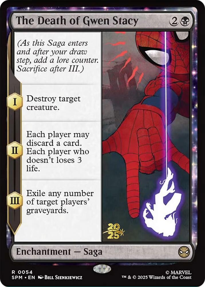 The Death of Gwen Stacy [Marvel's Spider-Man Prerelease Promos] | Shuffle n Cut Hobbies & Games