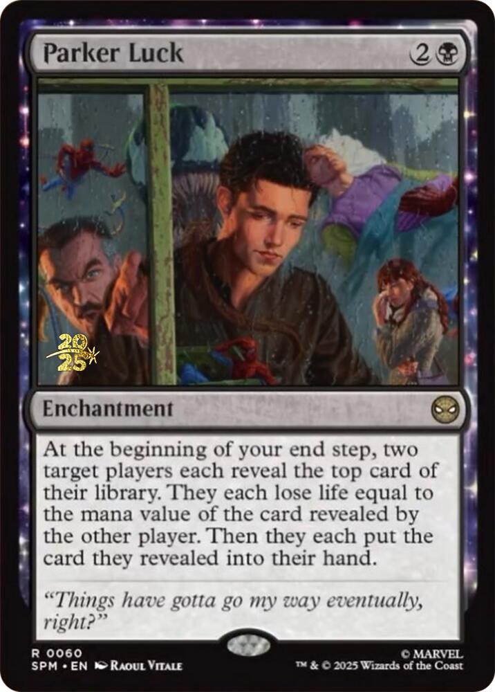 Parker Luck [Marvel's Spider-Man Prerelease Promos] | Shuffle n Cut Hobbies & Games