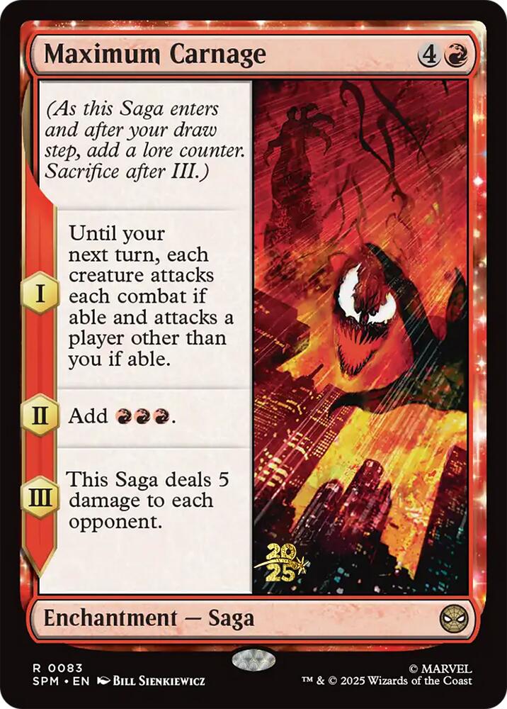 Maximum Carnage [Marvel's Spider-Man Prerelease Promos] | Shuffle n Cut Hobbies & Games