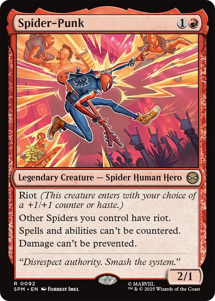 Spider-Punk [Marvel's Spider-Man Prerelease Promos] | Shuffle n Cut Hobbies & Games