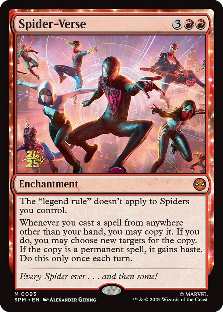 Spider-Verse [Marvel's Spider-Man Prerelease Promos] | Shuffle n Cut Hobbies & Games