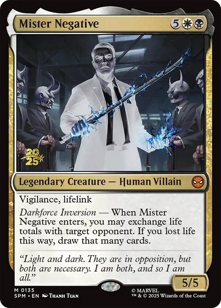 Mister Negative [Marvel's Spider-Man Prerelease Promos] | Shuffle n Cut Hobbies & Games
