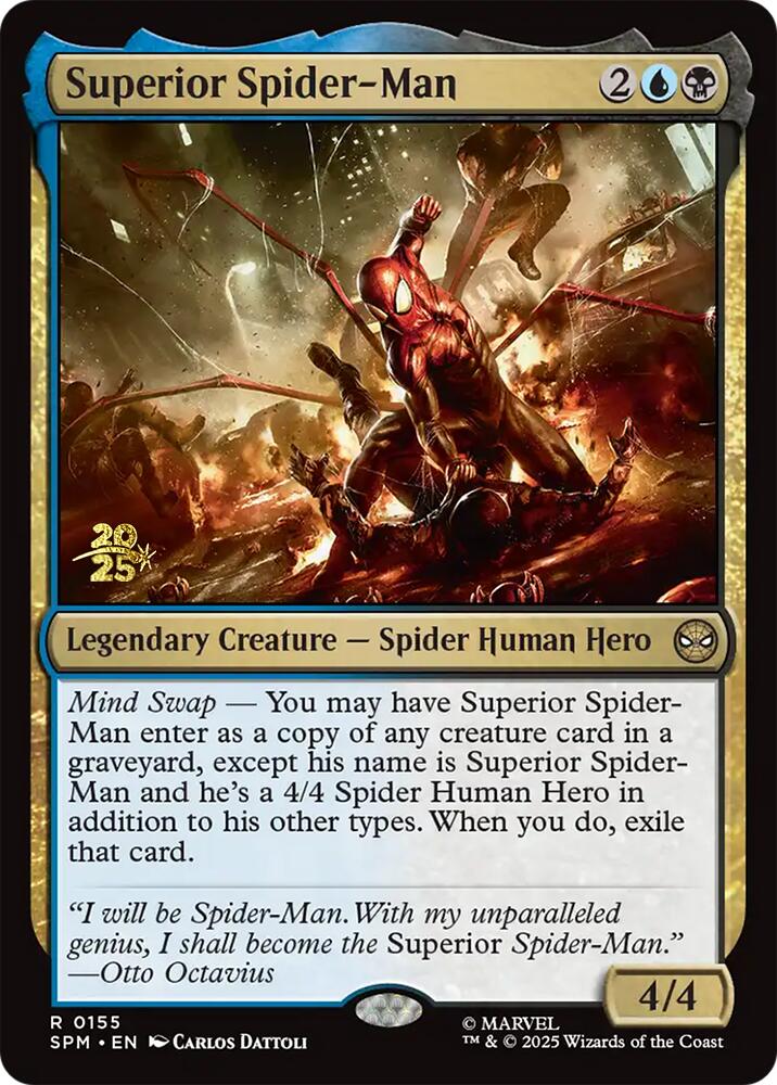Superior Spider-Man [Marvel's Spider-Man Prerelease Promos] | Shuffle n Cut Hobbies & Games