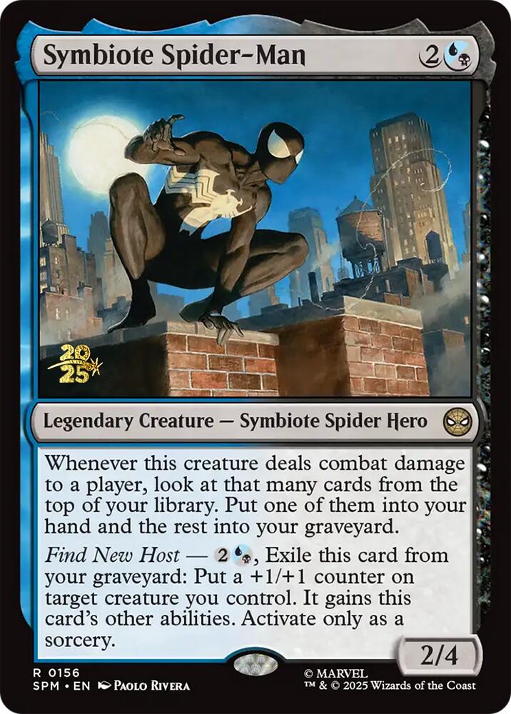 Symbiote Spider-Man [Marvel's Spider-Man Prerelease Promos] | Shuffle n Cut Hobbies & Games