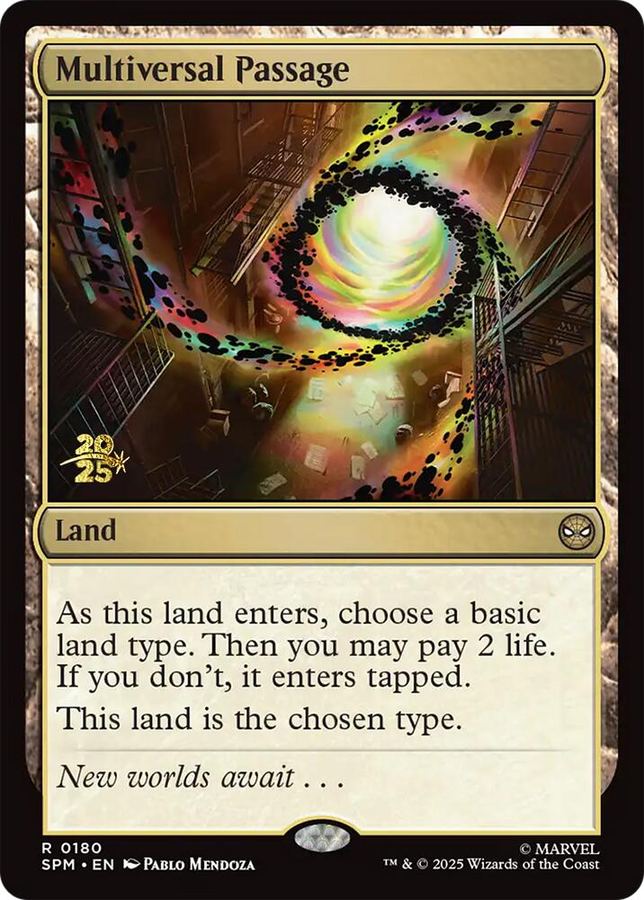 Multiversal Passage [Marvel's Spider-Man Prerelease Promos] | Shuffle n Cut Hobbies & Games