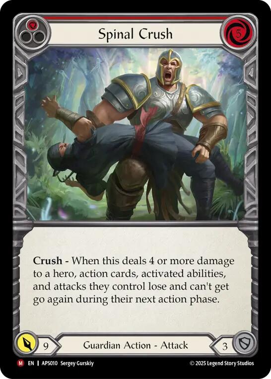 Spinal Crush [WTR044] (Armory Deck: Pleiades) | Shuffle n Cut Hobbies & Games