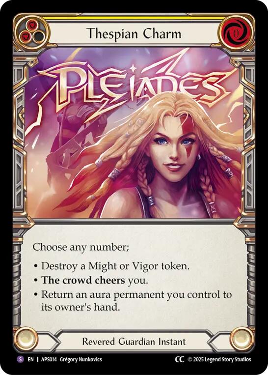 Thespian Charm [APS014] (Armory Deck: Pleiades) | Shuffle n Cut Hobbies & Games
