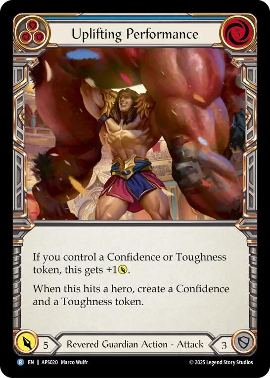 Uplifting Performance [APS020] (Armory Deck: Pleiades) | Shuffle n Cut Hobbies & Games