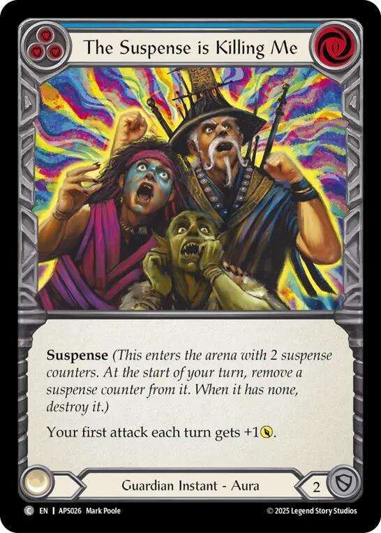 The Suspense is Killing Me [APS026] (Armory Deck: Pleiades) | Shuffle n Cut Hobbies & Games