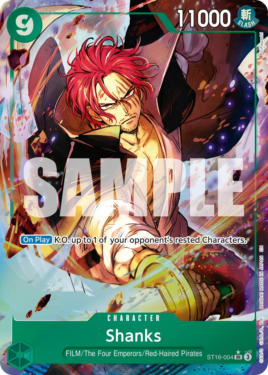 Shanks (ST16-004) (Alternate Art) [Premium Booster -The Best- Vol. 2] | Shuffle n Cut Hobbies & Games