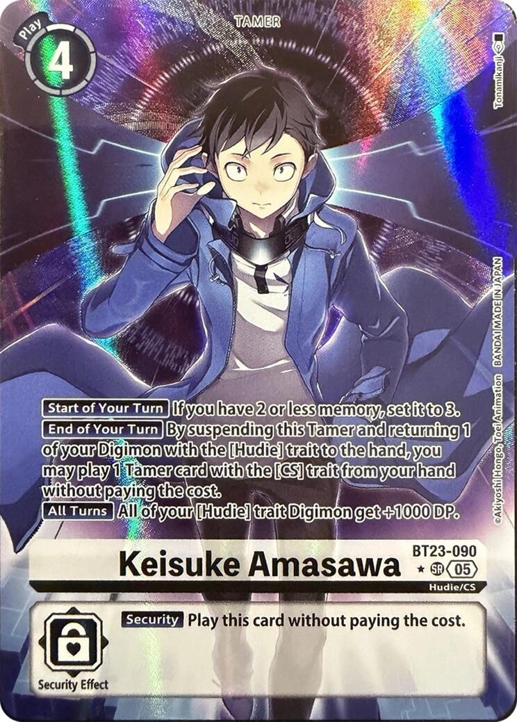Keisuke Amasawa [BT23-090] (Alternate Art) [Hackers' Slumber] | Shuffle n Cut Hobbies & Games