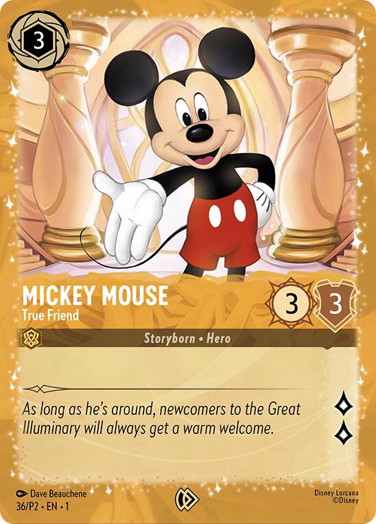 Mickey Mouse - True Friend (Puzzle Promo) (36) [Promo Cards] | Shuffle n Cut Hobbies & Games