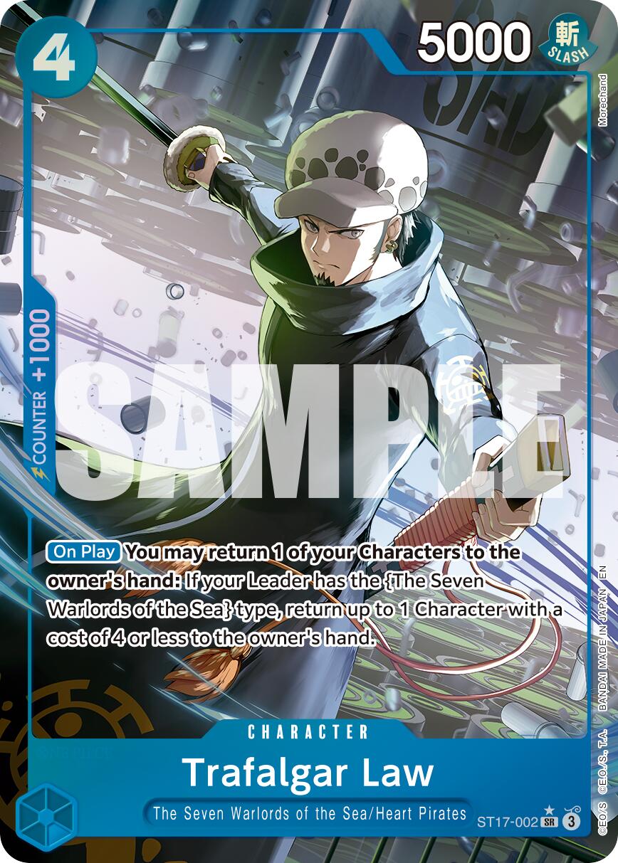 Trafalgar Law (ST17-002) (Alternate Art) [Premium Booster -The Best- Vol. 2] | Shuffle n Cut Hobbies & Games