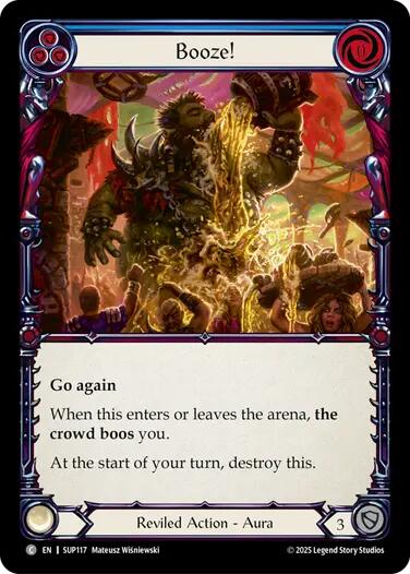 Booze! [SUP117] (Super Slam) | Shuffle n Cut Hobbies & Games