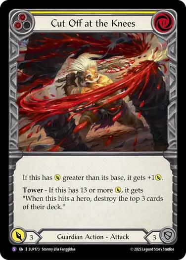 Cut Off at the Knees [SUP173] (Super Slam) | Shuffle n Cut Hobbies & Games