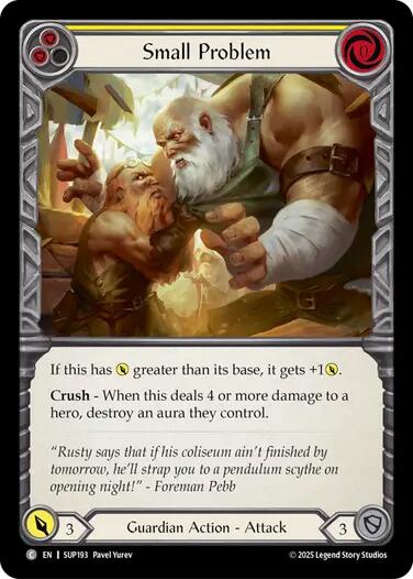 Small Problem [SUP193] (Super Slam) | Shuffle n Cut Hobbies & Games