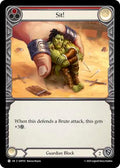 Sit! [SUP210] (Super Slam)  Rainbow Foil