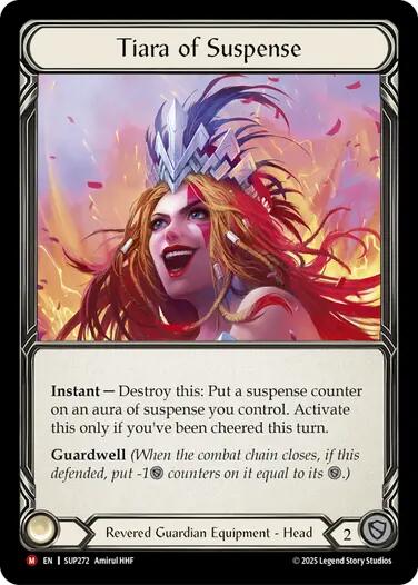 Tiara of Suspense (Cold Foil) [SUP271] (Super Slam)  Cold Foil | Shuffle n Cut Hobbies & Games