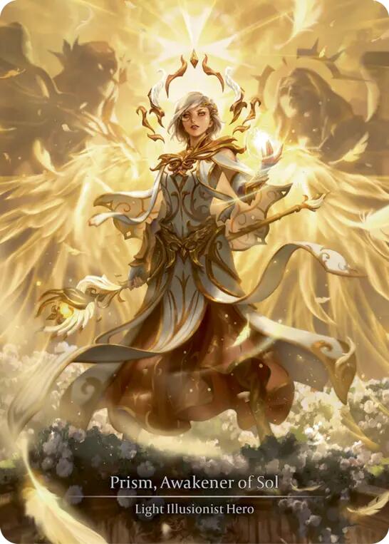 Prism, Awakener of Sol (Marvel Cold Foil) [GEM069] (GEM Pack 3)  Cold Foil | Shuffle n Cut Hobbies & Games