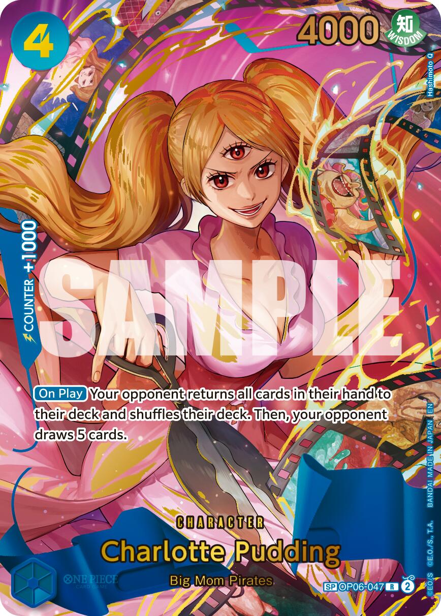 Charlotte Pudding (OP06-047) (Alternate Art) [Premium Booster -The Best- Vol. 2] | Shuffle n Cut Hobbies & Games