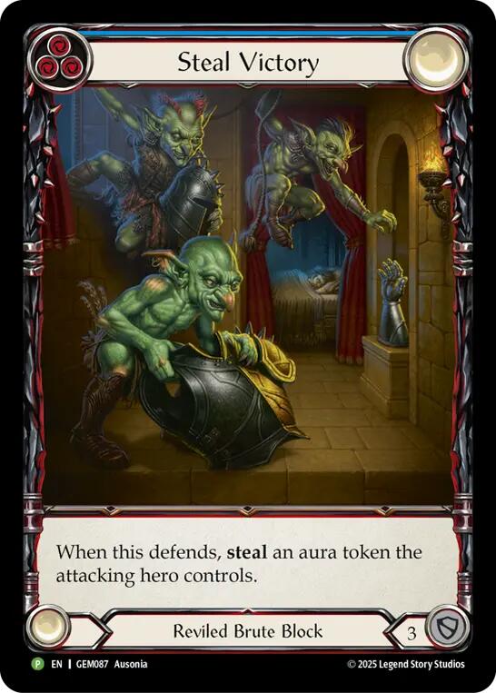 Steal Victory [GEM087] (GEM Pack 3) | Shuffle n Cut Hobbies & Games